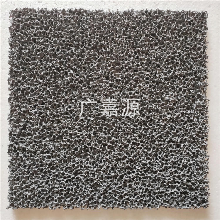 通孔泡沫鋁 透光開孔發泡鋁 隔音、吸音 服裝展廳、 裝修裝飾環保新材料 廣嘉源GJY-AL0802