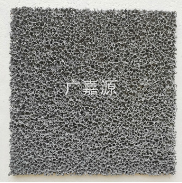 通孔泡沫鋁 隔音降噪、開孔發泡鋁 聲屏障、展廳、裝修裝飾新材料 廣嘉源GJY-AL0800