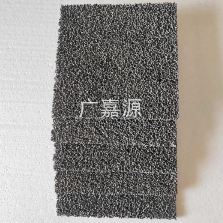 通孔泡沫鋁 吸聲、消聲環(huán)保裝飾新材料 開孔發(fā)泡鋁 廣嘉源GJY-AL0802